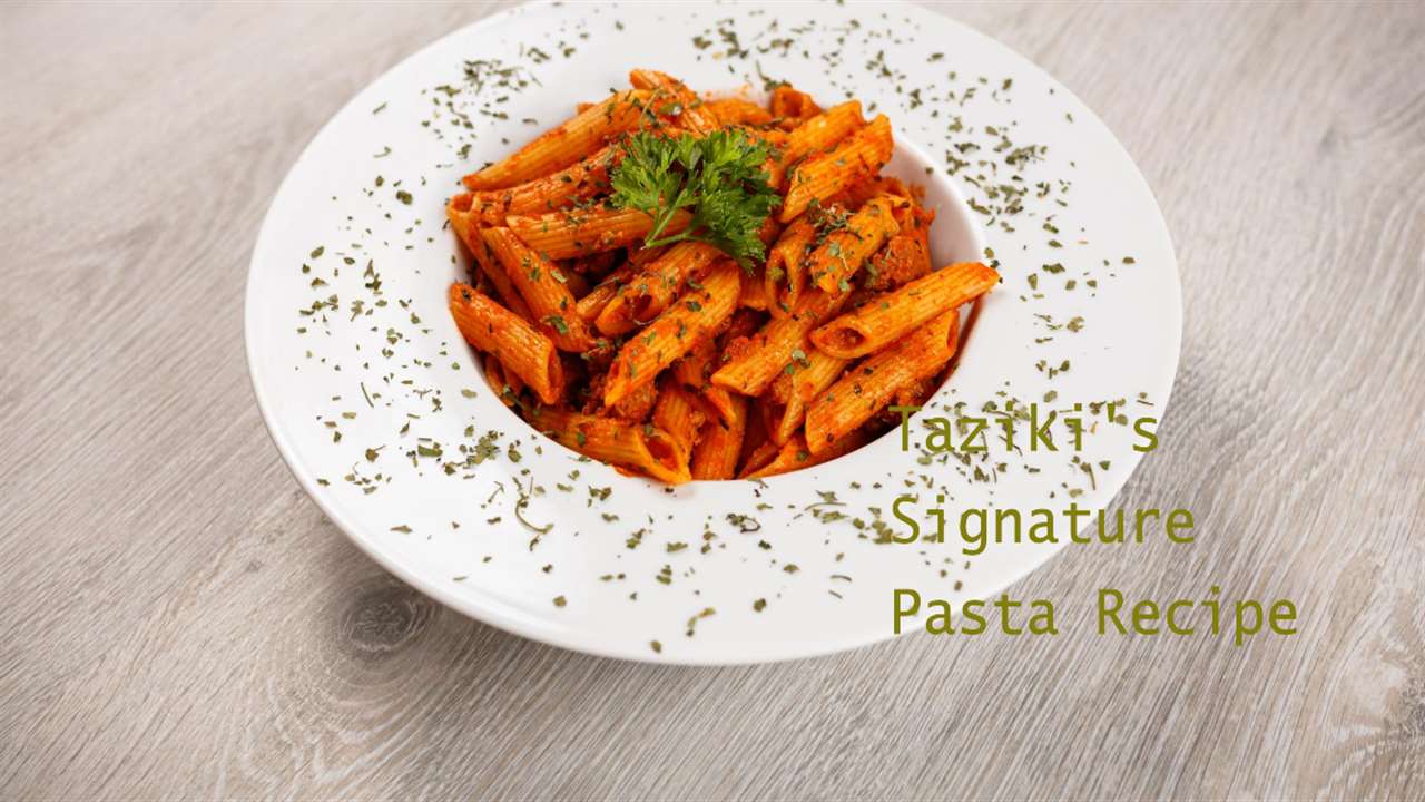 Taziki's Signature Pasta Recipe